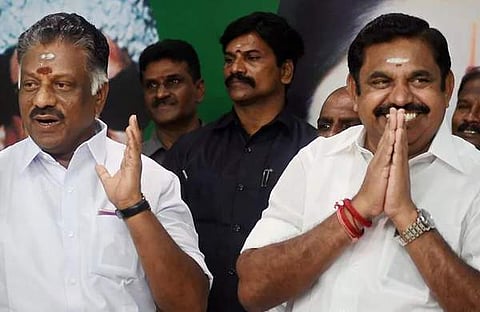 പനീര്‍സെല്‍വം, എടപ്പാടി പളനിസ്വാമി/പിടിഐ