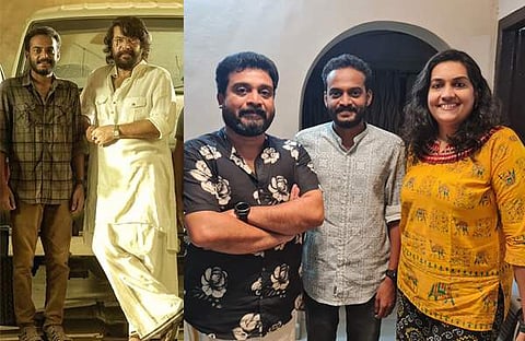 ദേവദത്ത് ഷാജി മമ്മൂട്ടിക്കൊപ്പം, ഗണേഷ് മേനോനും ലക്ഷ്മി വാര്യർക്കുമൊപ്പം ദേവദത്ത്/ ചിത്രം; ഫെയ്സ്ബുക്ക്