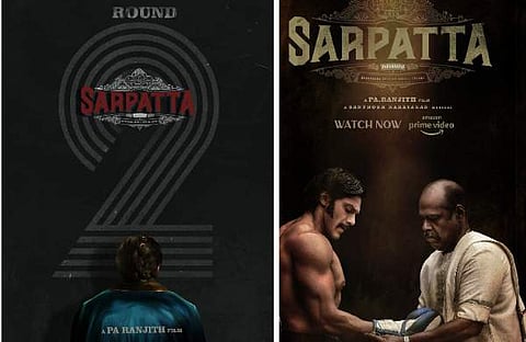 സാർപട്ടാ പരമ്പരൈ രണ്ടാം ഭാ​ഗം/ ചിത്രം ഫെയ്‌സ്‌ബുക്ക്