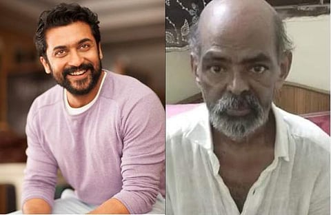 സൂര്യ, വി എ ദുരൈ/ ചിത്രം ട്വിറ്റർ