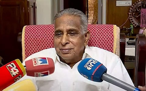 വൈക്കം വിശ്വന്‍ മാധ്യമങ്ങളോട്, സ്‌ക്രീന്‍ഷോട്ട്