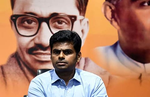 ബിജെപി തമിഴ്‌നാട് അധ്യക്ഷന്‍ കെ അണ്ണാമലൈ/ഫയല്‍