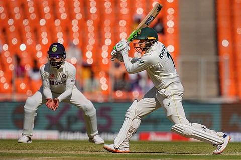 ഖവാജയുടെ ബാറ്റിങ്/ പിടിഐ