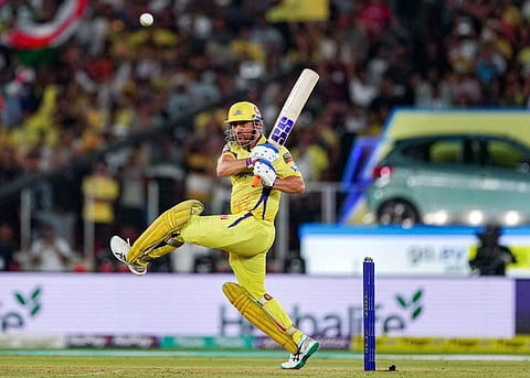 ധോനിയുടെ ബാറ്റിങ്/ പിടിഐ