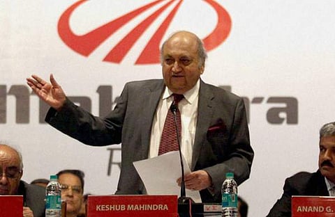 കേശബ് മഹീന്ദ്ര, ഫയല്‍/ പിടിഐ