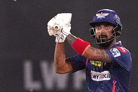 രാഹുൽ ബാറ്റിങിനിടെ/ പിടിഐ