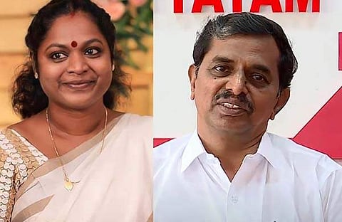 സി കെ ആശ, വി ബി ബിനു