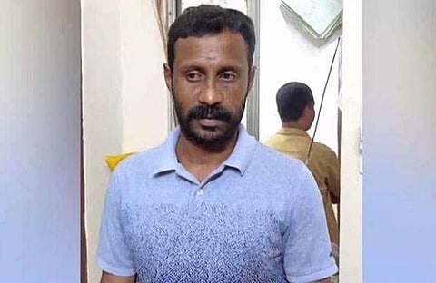 അറസ്റ്റിലായ ദീപു/ ടിവി ദൃശ്യം