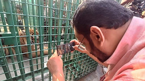 മന്ത്രി കെ രാജൻ ഫെയ്സ്ബുക്കിൽ പങ്കുവച്ച ചിത്രം