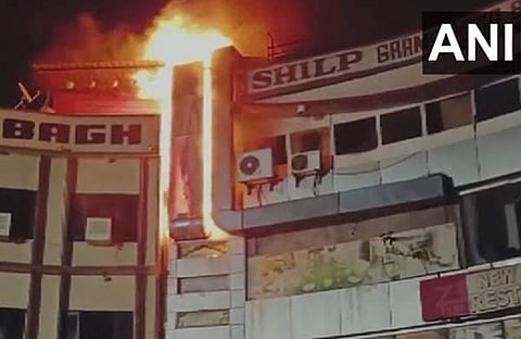 രാജസ്ഥാൻ മെഡിക്കൽ കോളിലുണ്ടായ തീപിടിത്തം