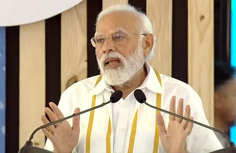 പ്രധാനമന്ത്രിയുടെ പ്രസംഗം/ എഎന്‍ഐ