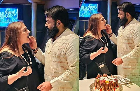 മോഹൻലാൽ ഫേയ്സ്ബുക്കിൽ പങ്കുവച്ച ചിത്രം