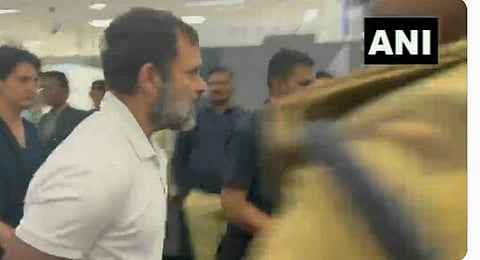 രാഹുല്‍ ഗാന്ധി സൂറത്ത് കോടതിയില്‍ എത്തിയപ്പോള്‍