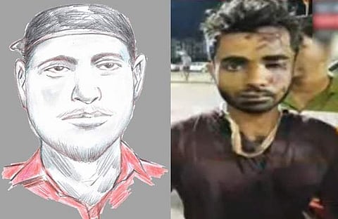 പിടിയിലായ ഷഹറൂഖ് സെയ്ഫി