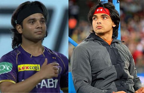 സുയഷ് ശർമ, നീരജ് ചോപ്ര/ ട്വിറ്റർ