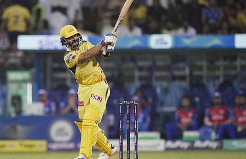 മുംബൈ ഇന്ത്യൻസിന് എതിരെ രഹാനെയും ബാറ്റിങ്/ ചിത്രം; പിടിഐ