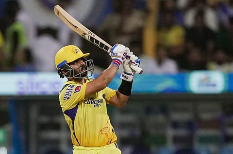 രഹാനെയുടെ ബാറ്റിങ്/ പിടിഐ