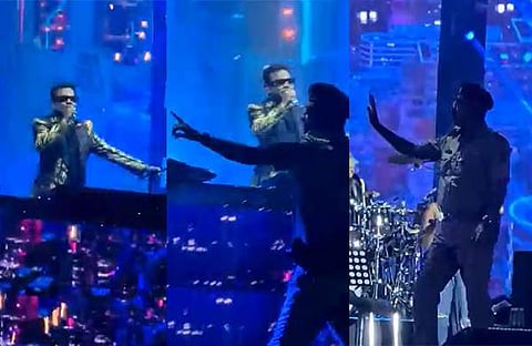 എആർ റഹ്മാന്റെ പരിപാടിയിലേക്ക് പൊലീസ് എത്തുന്നു/ വിഡിയോ സ്ക്രീൻഷോട്ട്