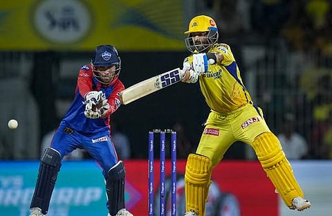 അജിൻക്യ രഹാനെയുടെ ബാറ്റിങ്, പിടിഐ