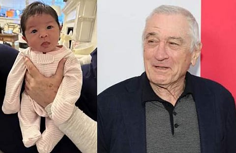 ജിയ വെര്‍ജീനിയ ചെന്‍ ഡി നീറോയ/ വിഡിയോ സ്ക്രീൻഷോട്ട്,റോബർട്ട് ഡി നീറോ/ ചിത്രം; എഎഫ്പി