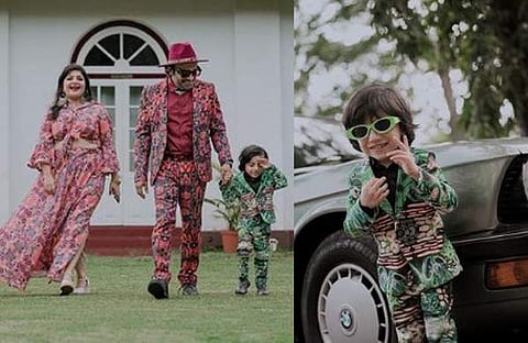 സൗബിൻ, ഭാര്യ ജാമിയ, മകൻ ഒർഹാൻ/ ചിത്രം ഇൻസ്റ്റാ​ഗ്രാം