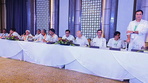 കോൺ​ഗ്രസ് നിയമസഭാകക്ഷി യോ​ഗം/ പിടിഐ