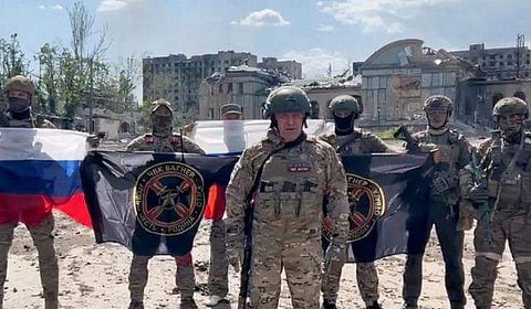 വാഗ്നര്‍ ഗ്രൂപ്പ് പുറത്തുവിട്ട ചിത്രം