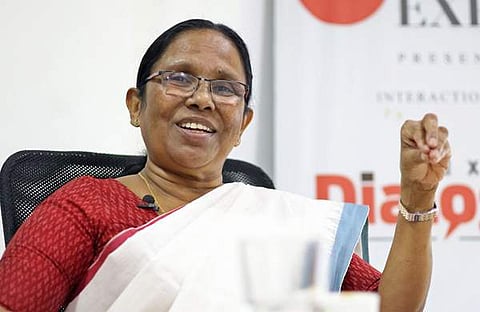 കെ കെ ശൈലജ/ചിത്രം: ബി പി ദീപു