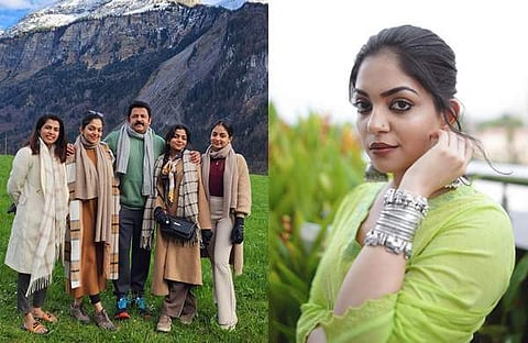 കൃഷ്ണ കുമാർ മക്കൾക്കൊപ്പം, അഹാന കൃഷ്ണ/ ഇൻസ്റ്റ​ഗ്രാം