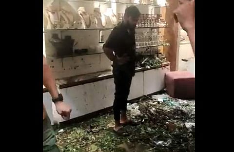 കനത്തമഴയില്‍ ജ്വല്ലറിയിലെ സ്വര്‍ണം ഒലിച്ചുപോയ നിലയില്‍, സ്‌ക്രീന്‍ഷോട്ട്