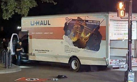 ആക്രമണത്തിന് ഉപയോഗിച്ച ട്രക്ക്