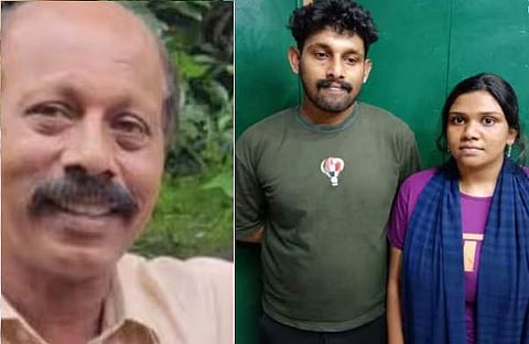 കൊല്ലപ്പെട്ട സിദ്ദിഖ്‌- പ്രതികളായ ഷിബിലിയും ഫര്‍ഹാനയും