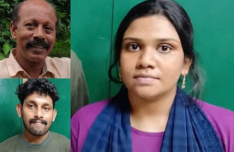 കൊല്ലപ്പെട്ട സിദ്ദിഖ്, ഷിബിലി, ഫർഹാന എന്നിവർ