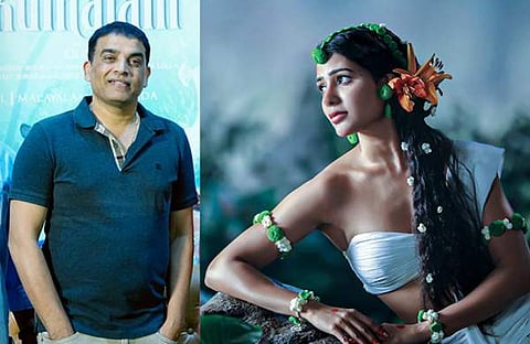 ദിൽ രാജു, ശാകുന്തളം പോസ്റ്റർ/ ഫെയ്സ്ബുക്ക്