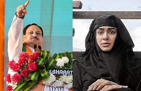 ജെപി നഡ്ഡ/ ഫെയ്സ്ബുക്ക്, കേരള സ്റ്റോറി പോസ്റ്റർ