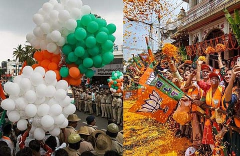 കര്‍ണാടക നിയമസഭാ തെരഞ്ഞെടുപ്പ്‌ പ്രചാരണത്തിനിടയില്‍ നിന്ന്‌