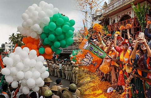 വീറും വാശിയും നീണ്ട പരസ്യപ്രചാരണമൊക്കെ അവസാനിച്ചു, ഇനി വിധിയെഴുത്ത്/ചിത്രം: പിടിഐ