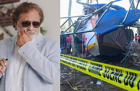 ജോയ് മാത്യു, അപകടത്തില്‍പ്പെട്ട ബോട്ട്/ഫെയ്‌സ്ബുക്ക്‌