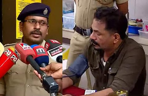 എസ്പി സുജിത് ദാസ്, ബോട്ടുടമ നാസർ/ ടിവി ദൃശ്യം