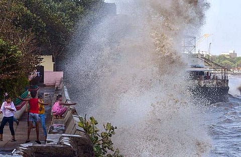 മുംബൈ കൊളാബയിൽ നിന്നുള്ള ദൃശ്യം/ പിടിഐ