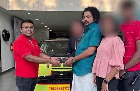 സാമൂഹിക മാധ്യമത്തില്‍ പ്രചരിച്ച ചിത്രം