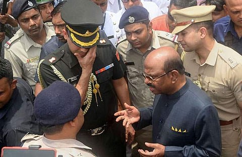 ഗവർണർ സന്ദർശനം നടത്തുന്നു/ പിടിഐ