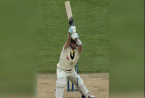 ബ്രോഡിന്റെ പന്ത് കളിക്കാതെ ഒഴിവാക്കുന്ന സ്മിത്ത്/ ട്വിറ്റർ