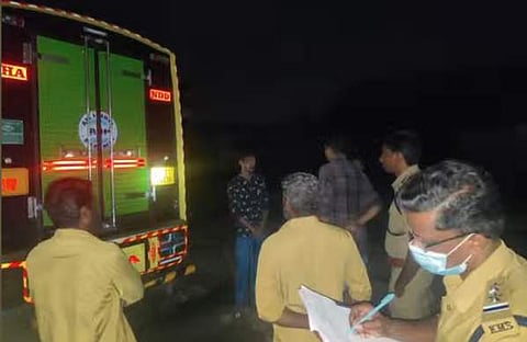 പഴകിയ മത്സ്യം കൊണ്ടുവന്ന വാഹനം പിടിച്ചെടുത്തപ്പോള്‍, സ്‌ക്രീന്‍ഷോട്ട്‌