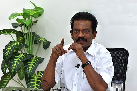 കെ രാധാകൃഷ്ണൻ/ ഫോട്ടോ: എ സനേഷ്