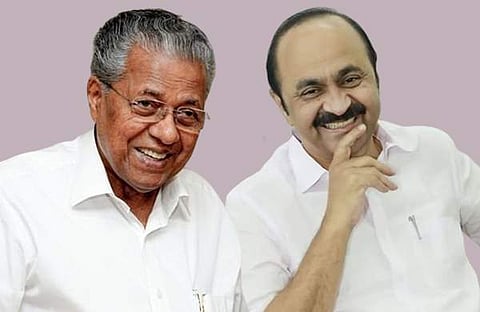 മുഖ്യമന്ത്രി പിണറായി വിജയന്‍, പ്രതിപക്ഷ നേതാവ് വിഡി സതീശന്‍