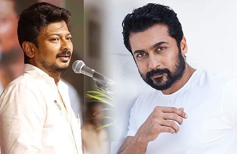 ഉദയനിധി, സൂര്യ/ ഫെയ്‌സ്‌ബുക്ക്