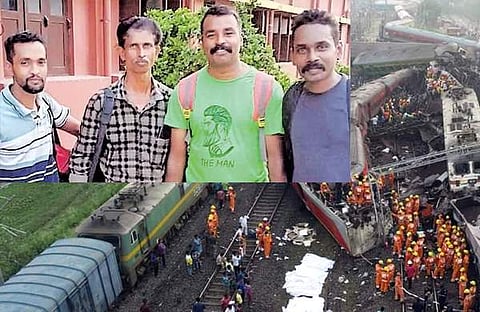 അപകടത്തിൽ രക്ഷപ്പെട്ടവർ, ട്രെയിൻ അപകടം/ പിടിഐ