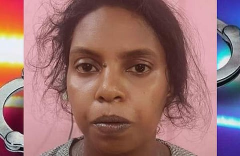 അറസ്റ്റിലായ രമ്യ/ ടിവി ദൃശ്യം