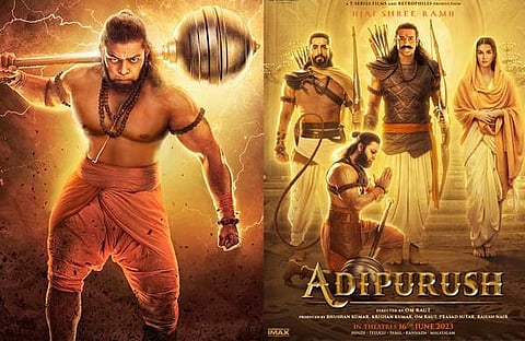ആദിപുരുഷ് സിനിമ പോസ്റ്റർ/ ട്വിറ്റർ